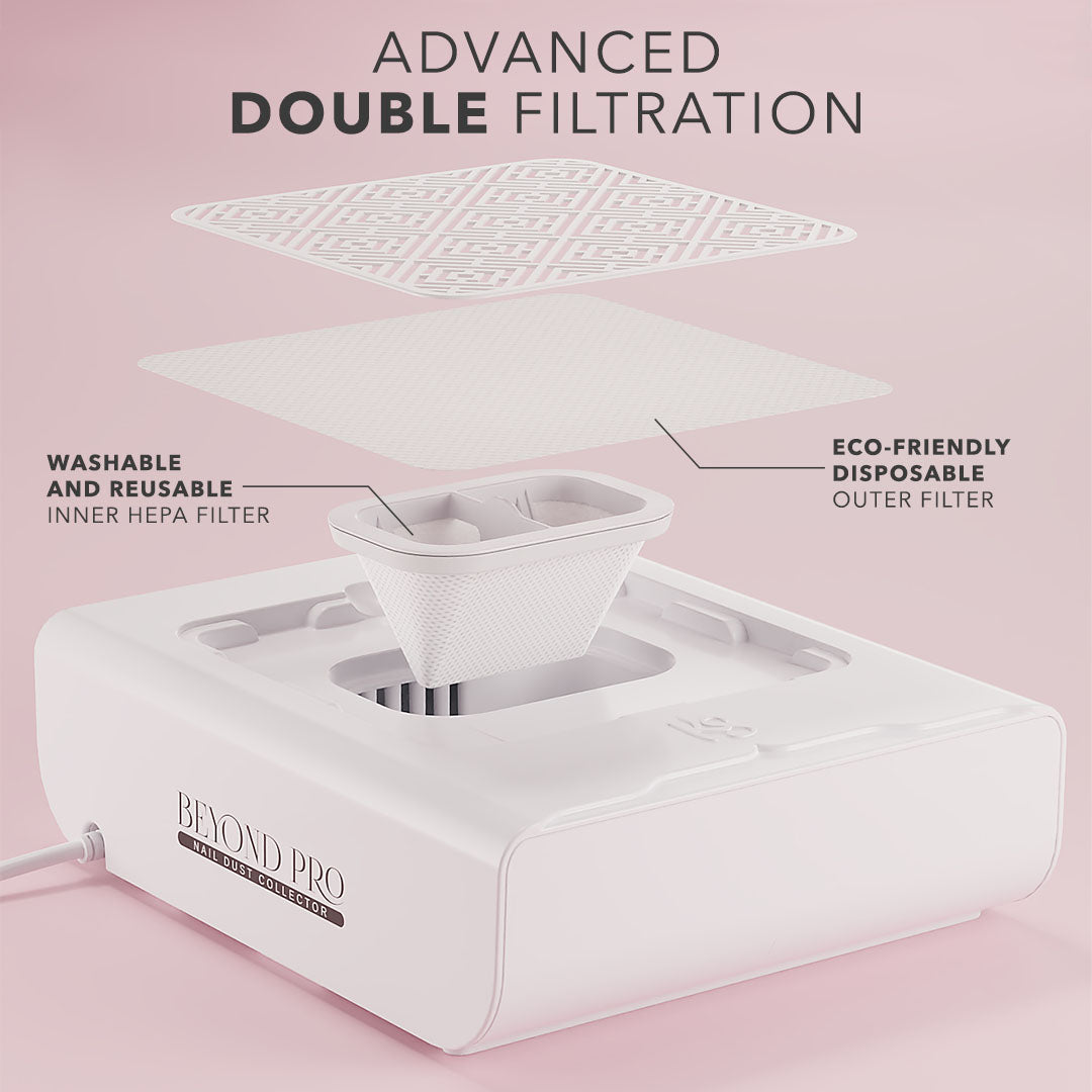 Beyond Pro Nail Dust Collector - White