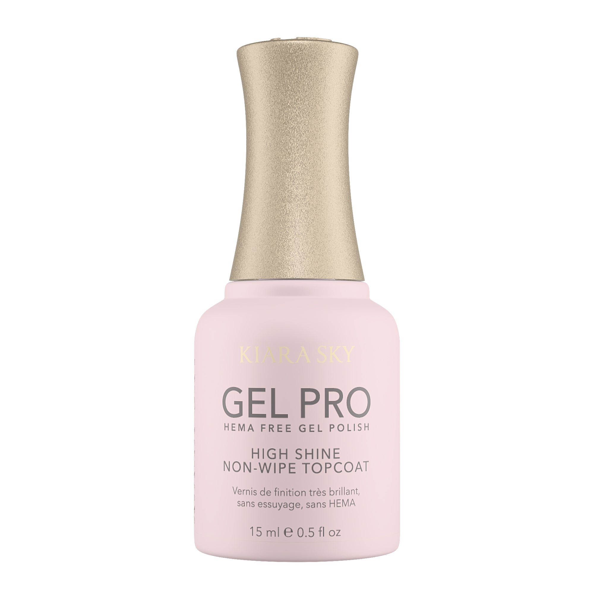 Gel-Pro HEMA-Free High-Shine Non-Wipe TopCoat