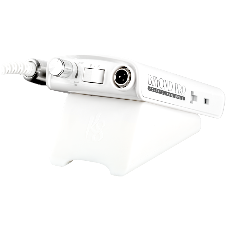 White Nail Drill Stand