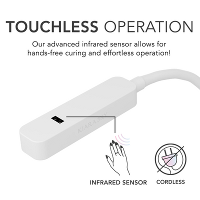 Beyond Pro Rechargeable Flash Cure LED Lamp - White